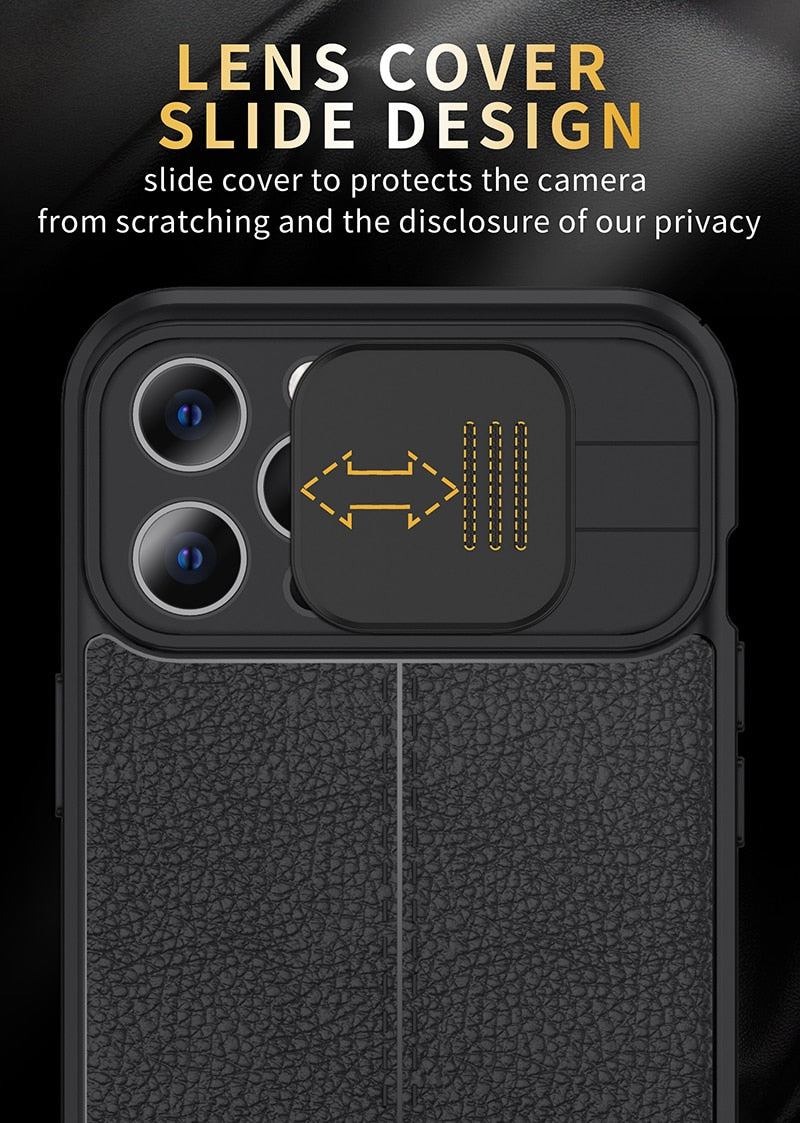 Clear phone case for iPhone 13 Pro with back camera lens protection, compatible with multiple iPhone models, by The Clothing Company Sydney