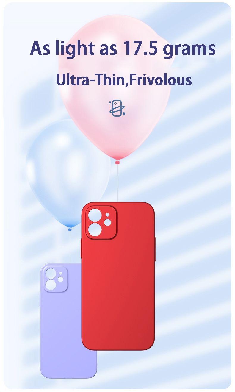Two-piece iPhone case with 360° tempered glass front and matte back, shockproof PC cover for iPhone 11, 12, 13, XR, XS, and more.