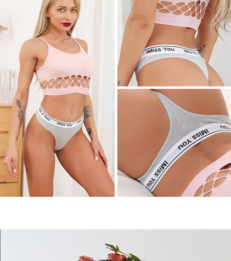Breathable cotton mix seamless low waist women's underwear briefs from The Clothing Company Sydney, soft and comfortable fit.