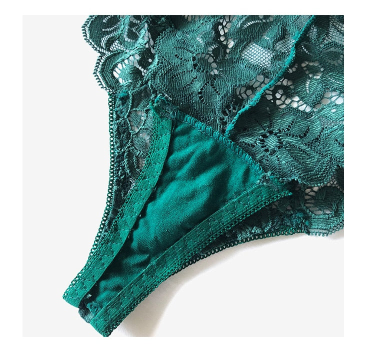 Three-pack of soft, breathable low-waist thong panties with transparent T-back design from The Clothing Company Sydney.