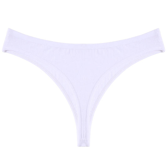 3 Pack G-string Cotton Mix Panties Low-Waist Thongs Striped Solid Underpants Comfortable Briefs Underwear The Clothing Company Sydney