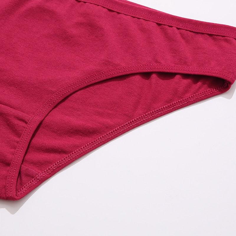 Two-pack cotton mix panties featuring heart hollow-out design, low-waist briefs, seamless underpants from The Clothing Company Sydney.
