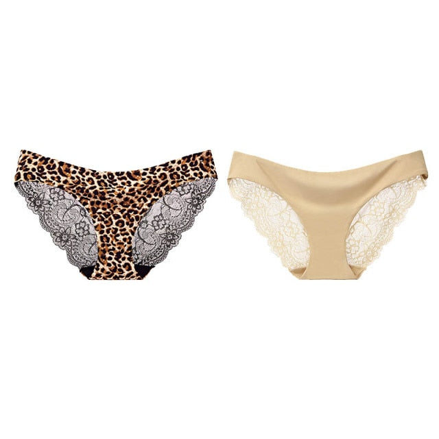 Lace plus size underwear by The Clothing Company Sydney, transparent low-rise cotton briefs with feminine design.