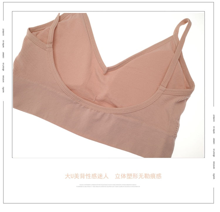 Five-piece cotton underwear set with seamless bras, G-strings, and panties from The Clothing Company Sydney, soft and comfortable lingerie.
