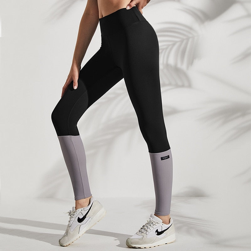 High-waist quick-dry fitness leggings from The Clothing Company Sydney, tight yoga pants suitable for workout and active wear.