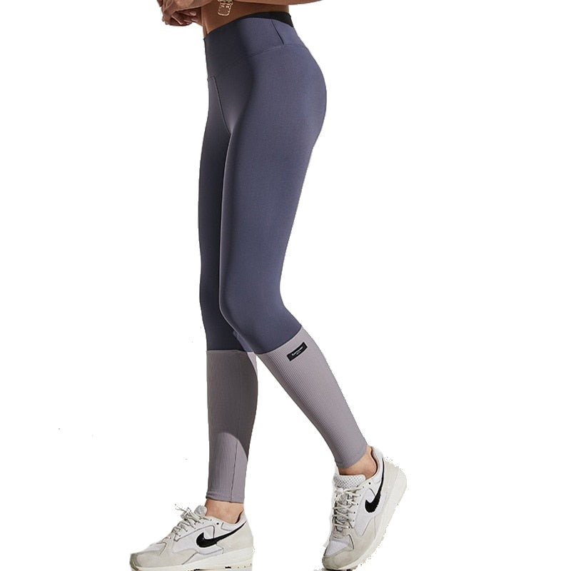 High-waist quick-dry fitness leggings from The Clothing Company Sydney, featuring a tight fit and push-up design for workout bottoms.