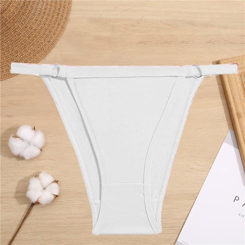 Breathable cotton mix low waist panties for women, plus size underwear briefs from The Clothing Company Sydney.