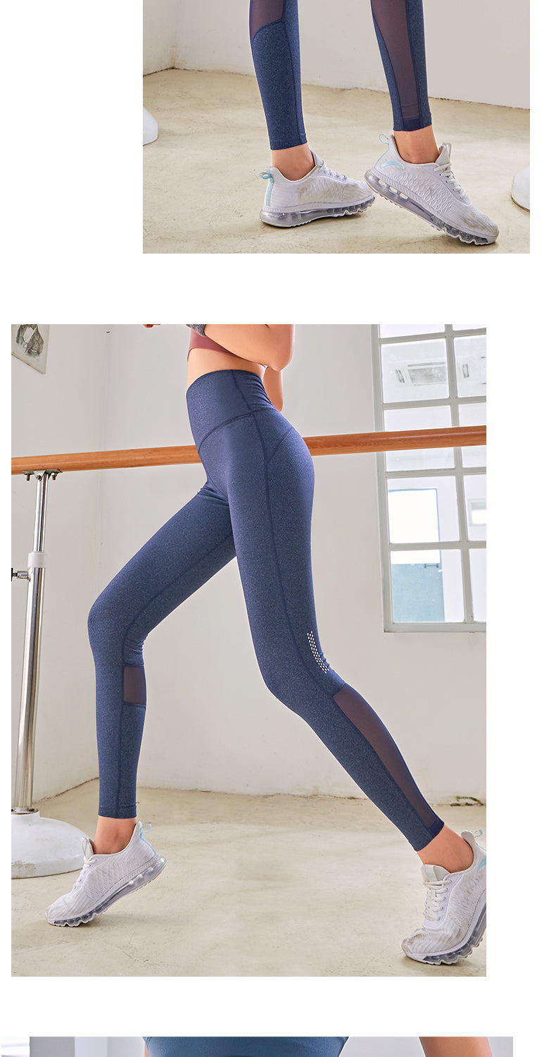 High-waist seamless fitness leggings from The Clothing Company Sydney, designed for running, yoga, and gym workouts.