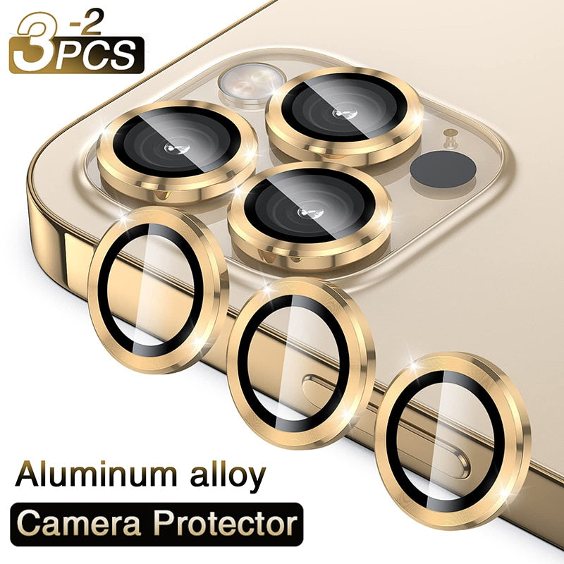 Luxury camera lens protector glass for iPhone 13, 12, 11 Pro Max by The Clothing Company Sydney, protects rear camera lens.