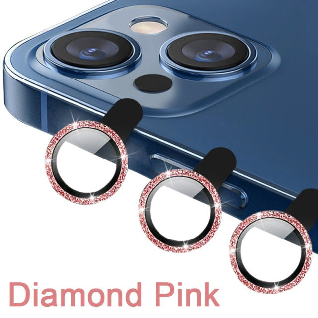 Luxury camera lens protector glass for iPhone 13, 12, 11 Pro Max from The Clothing Company Sydney, covers back camera lens.