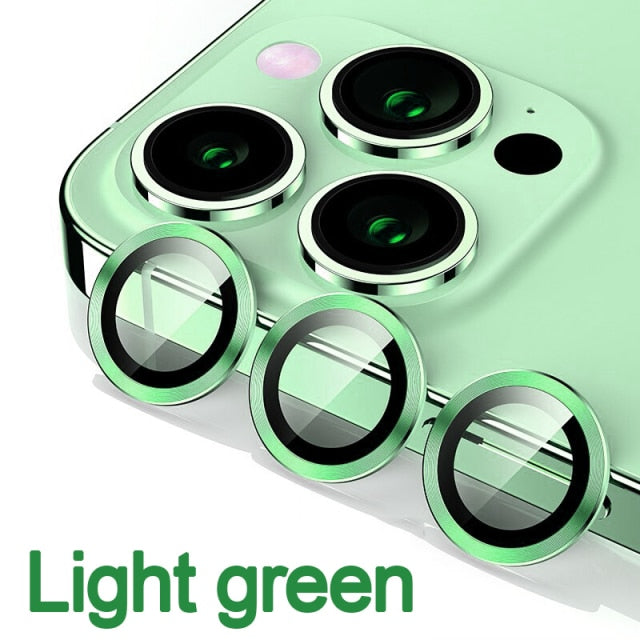 Luxury camera lens protector glass for iPhone 13, 12, 11 Pro Max from The Clothing Company Sydney, protects back camera lens.