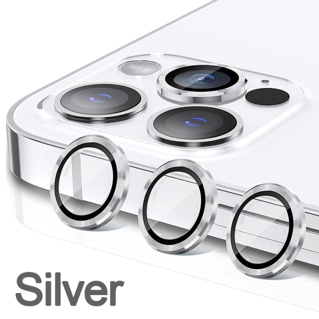 Luxury camera lens protector glass for iPhone 13, 12, 11 Pro Max, by The Clothing Company Sydney, protecting back camera lens.