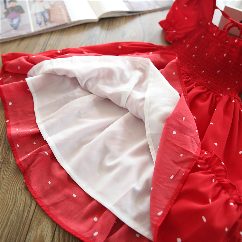 Girls princess summer fairy puff dress with short sleeves, perfect for birthday parties, by The Clothing Company Sydney.