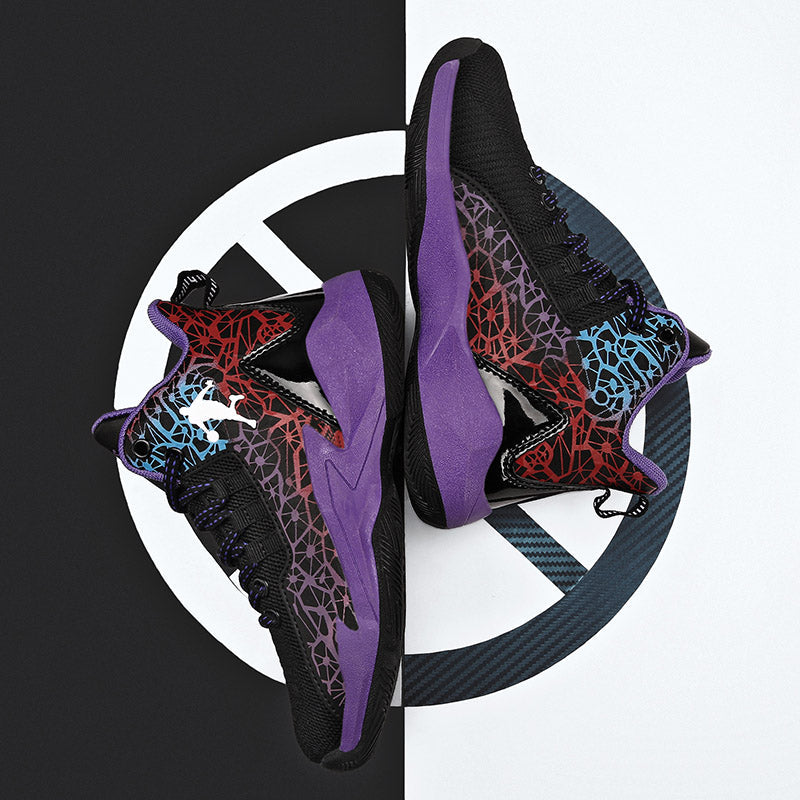 Kids' basketball shoes by The Clothing Company Sydney featuring non-slip outdoor sneakers for boys and girls, ideal for active sports.