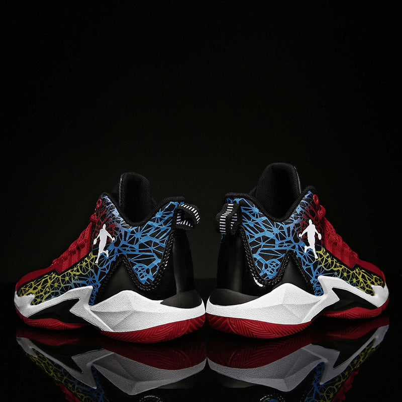 Kids' basketball shoes by The Clothing Company Sydney, non-slip outdoor sneakers for boys and girls with sport-ready design.
