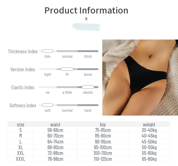 Three seamless satin G-string panties from The Clothing Company Sydney in a pack, featuring smooth, comfortable lingerie underpants.