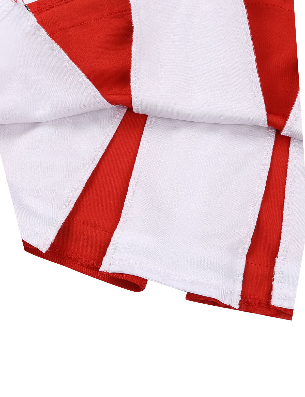 Two-piece cheerleader costume set featuring novelty lingerie style for cosplay and Halloween, by The Clothing Company Sydney.