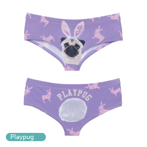 3D humorous printed knicker panties lingerie in 20 playful designs, featuring vibrant patterns and comfortable fit from The Clothing Company Sydney.