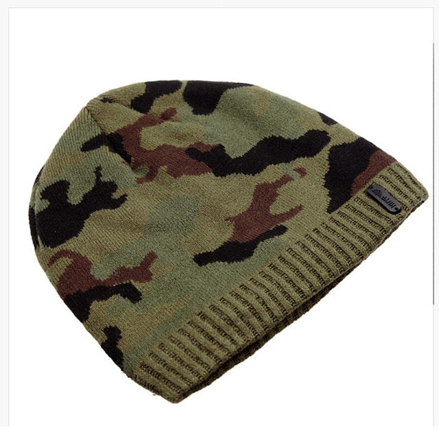 Brand Knit winter beanie hat for men and women, featuring a cozy bonnet style, skullie design, and balaclava accents.
