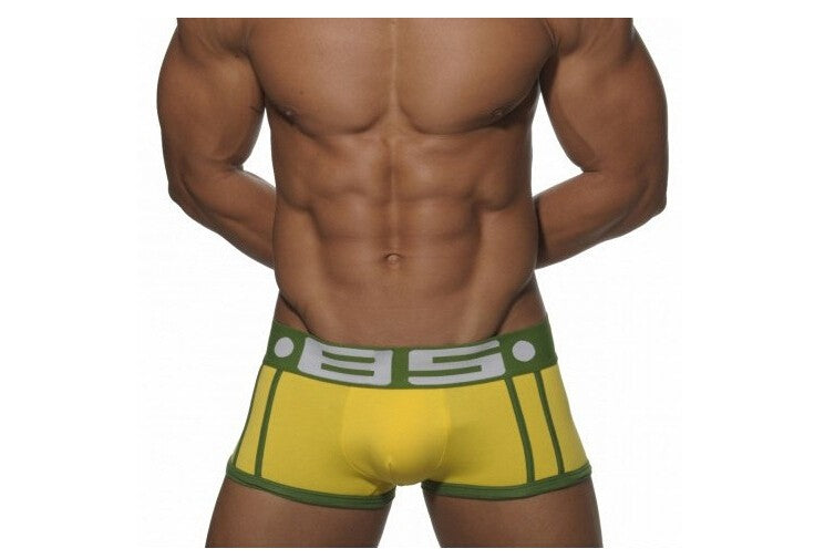 Men's cotton boxer underwear with a supportive pouch, from The Clothing Company Sydney, featuring a comfortable fit and classic design.