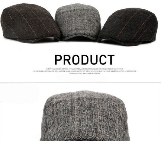 Flat Ivy Cap Classic Vintage Plaid Beret Cap in 3 Colours The Clothing Company Sydney