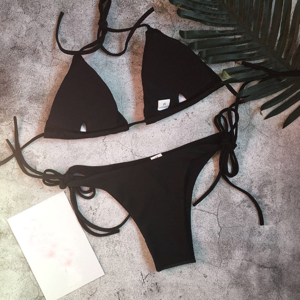 Floral embroidered push-up padded bikini swimsuit with floral detail, featuring a supportive design from The Clothing Company Sydney.