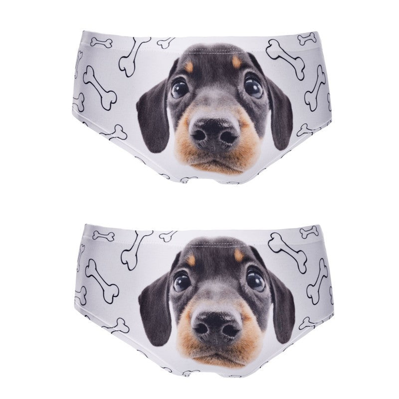 3D humorous printed knicker panties from The Clothing Company Sydney featuring 20 playful lingerie designs.