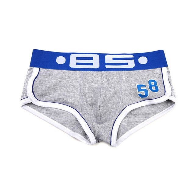 Men's cotton boxer underwear with pouch from The Clothing Company Sydney, featuring a comfortable fit and stylish design.