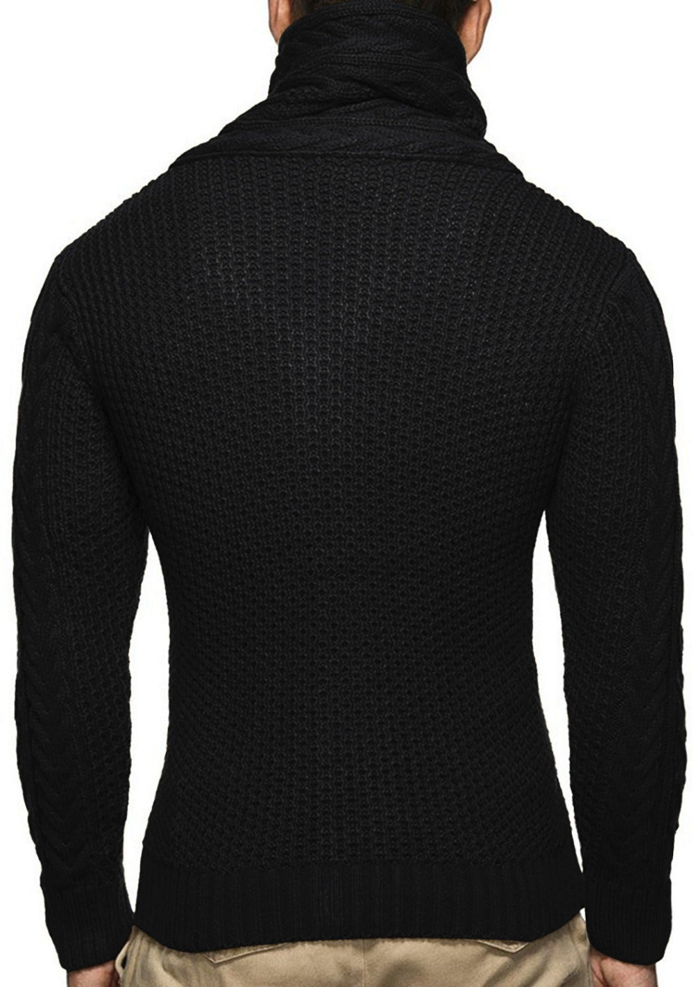 Loose fit knitted casual cardigan top by The Clothing Company Sydney, featuring button-up front and cozy knit fabric.