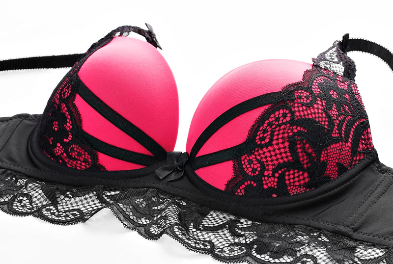 Lace hollow bra and G-string thong lingerie set from The Clothing Company Sydney, featuring delicate lace details and a sexy fit.