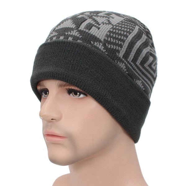 Two-piece winter knitted beanie and scarf set by The Clothing Company Sydney, featuring cozy, textured knit accessories for cold weather.