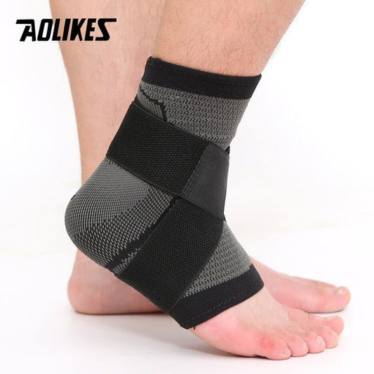 3D Weaving Elastic Nylon Strap Badminton Basketball Football Taekwondo Fitness Heel Protector Ankle Support Brace The Clothing Company Sydney