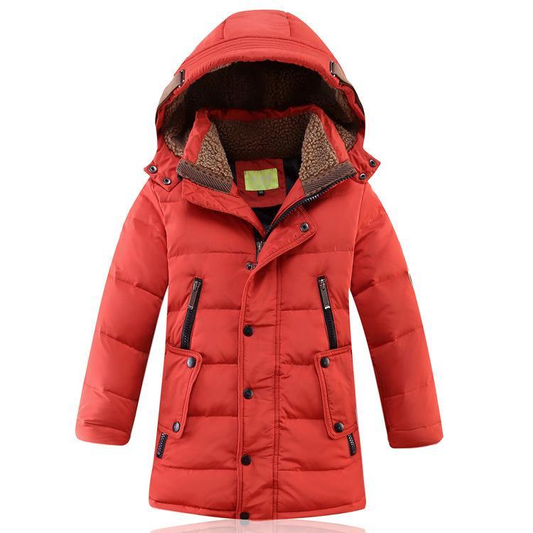 Children's Winter Duck Down Padded Big Boys Warm Winter Down Coat Thickening Outerwear Jacket The Clothing Company Sydney