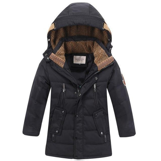 Children's Winter Duck Down Padded Big Boys Warm Winter Down Coat Thickening Outerwear Jacket The Clothing Company Sydney