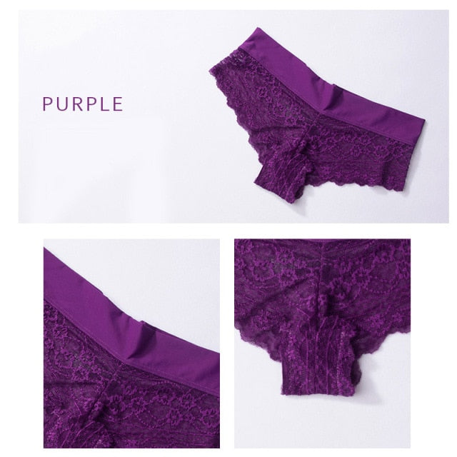 Ultra soft lace thong underwear by The Clothing Company Sydney, seamless cotton mix bikini briefs, featuring delicate lace details.