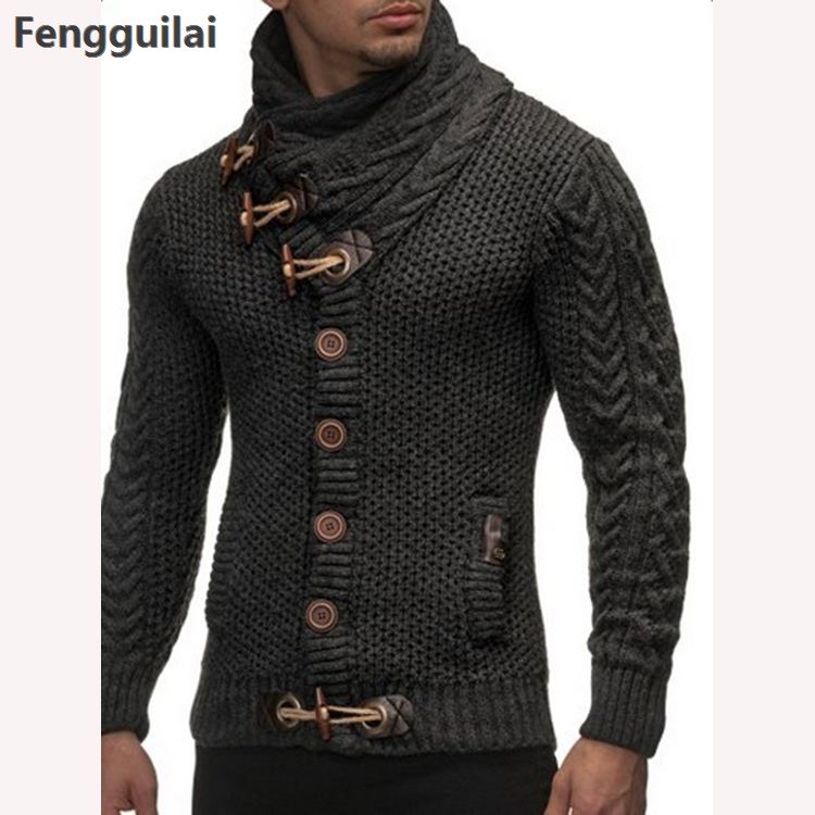 Loose fit knitted cardigan from The Clothing Company Sydney, button-up casual sweater, ideal for relaxed everyday wear.