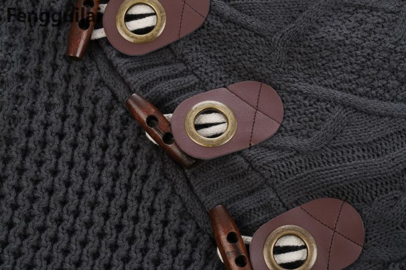 Loose fit casual knitted cardigan top by The Clothing Company Sydney, featuring button-up style and relaxed sweater design.