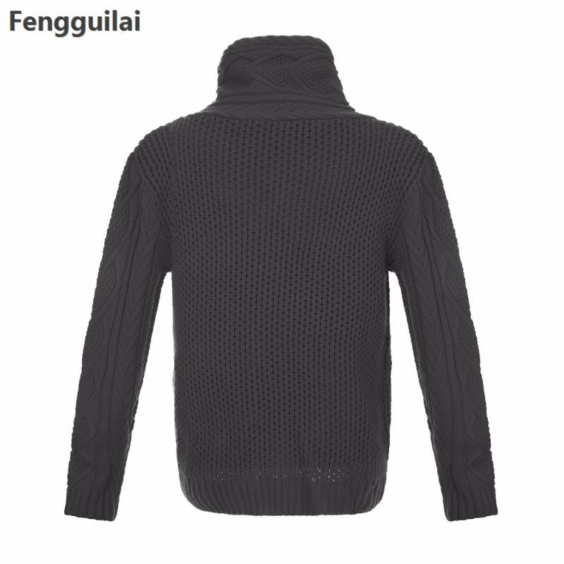 Loose fit knitted cardigan from The Clothing Company Sydney, button-up casual sweater with a relaxed style and soft knit texture.