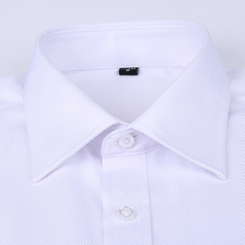 French Cufflinks Long Sleeve Casual Slim Fit French Cuff Dress Shirts For Men The Clothing Company Sydney