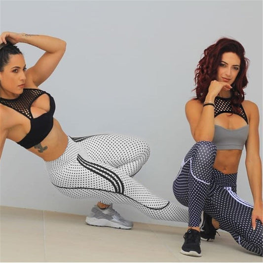 2 Styles Printed Outdoor Sporting High Waist New Style Sportswear Elastic Force Slim Leggings The Clothing Company Sydney