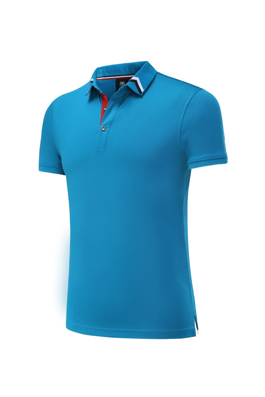 Unisex breathable golf and tennis top by The Clothing Company Sydney, featuring short sleeves and sporty athletic design.