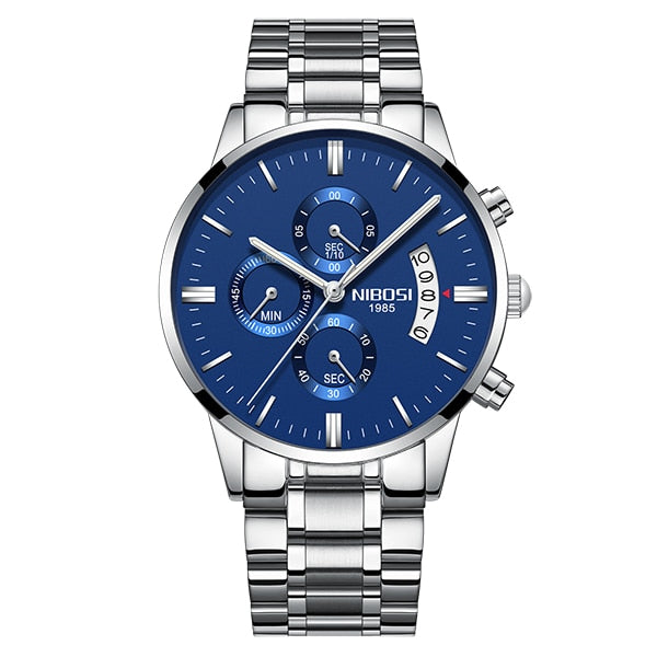 Luxury Sports Quartz Water-Resistant Watch by The Clothing Company Sydney, featuring a sleek design and durable water resistance.