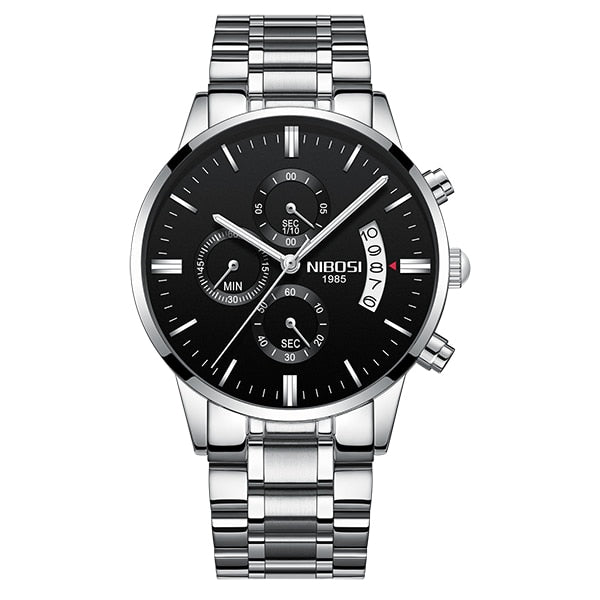 Luxury Sports Quartz Water Resistant Watch by The Clothing Company Sydney, showing sleek dial and durable strap.