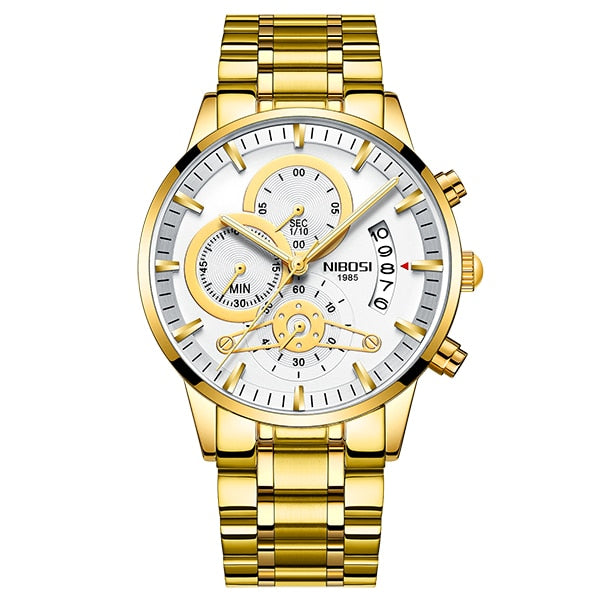 Luxury Sports Quartz Water Resistant Watch by The Clothing Company Sydney, stylish watch with durable water-resistant design.