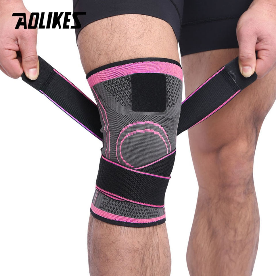 AOLIKES 1piece Knee Support Professional Protective Sports Knee Pad Breathable Bandage Knee Brace The Clothing Company Sydney