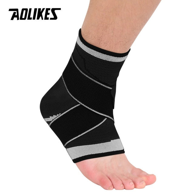 3D Weaving Elastic Nylon Strap Badminton Basketball Football Taekwondo Fitness Heel Protector Ankle Support Brace The Clothing Company Sydney