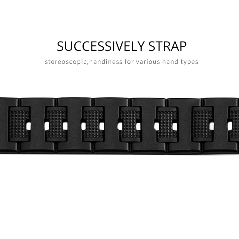 Men's sport LED digital watch by The Clothing Company Sydney, water-resistant up to 50m, with multifunction quartz features.