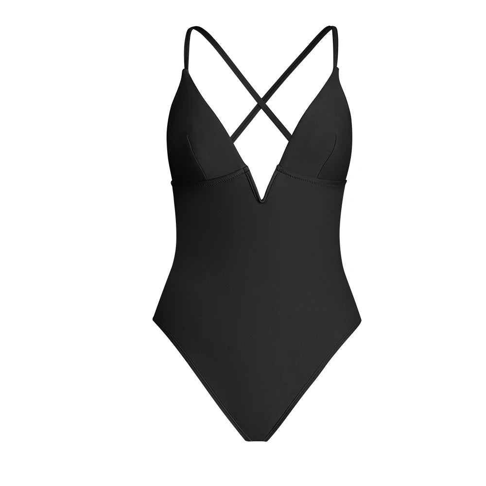 One Piece Backless Monokini Swimwear Bathing Suit Beachwear Swimsuit The Clothing Company Sydney