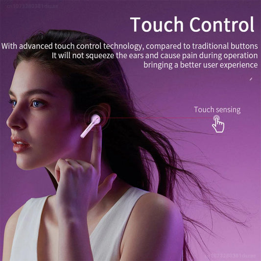 Wireless Earphones In-Ear TWS Bluetooth Music Sport Headphone HiFI Stereo Game Waterproof 5.3 Headset With Microphone The Clothing Company Sydney