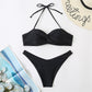 Bikini Swimsuit Women Swimwear Solid Push Up Bikinis Set High Waist Thong Bathing Suit Two Pieces Swimming Suits Female The Clothing Company Sydney